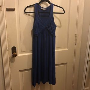 Royal blue dress